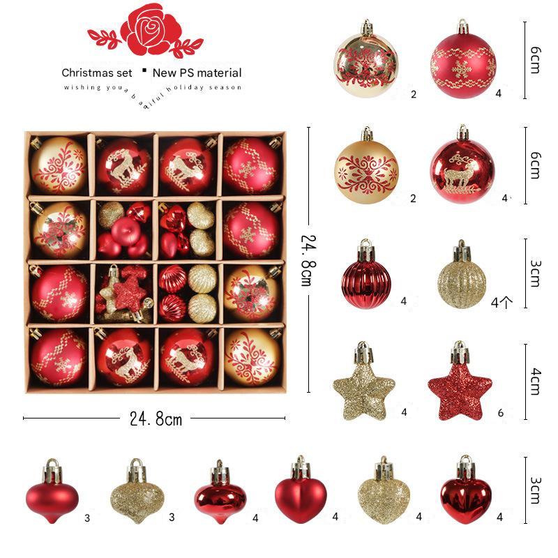 Christmas tree ornaments decorations Christmas balls