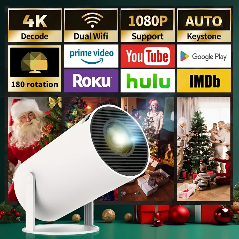 Ultra-Portable 4K Mini Projector