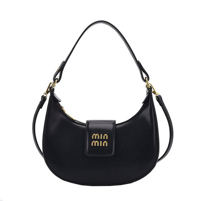 Moon style shoulder bag