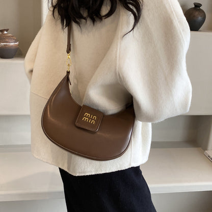 Moon style shoulder bag