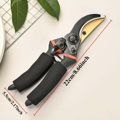 8.5" Professional Titanium Bypass Pruning Shears